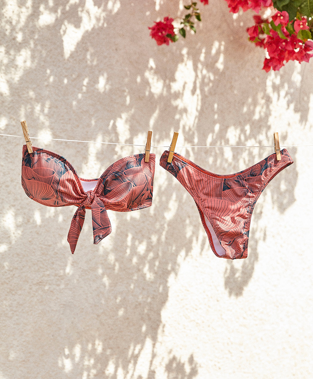 WAVY CORAL | Bikini